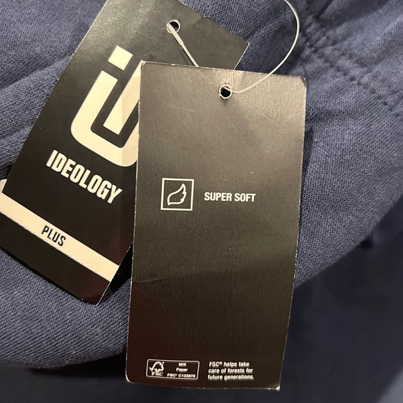 ID Pull-On Fleece Lined Jogger Pants, Navy, Plus Size 3X New w/Tag - Picture 3 of 5